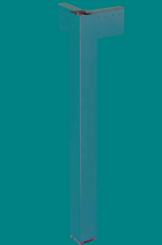  Мебельная опора для стола (квадратная) 71 см TL 6.43317